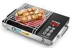 Longway Infralite Pro 2200W Infrared Induction Cooktop with Steel Grill