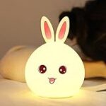 One94Store Silicone Rabbit Night Light – USB Rechargeable