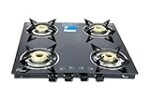 Thermador EcoFlame 4 Burner Gas Stove Glass Top Manual Ignition