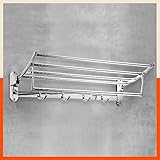 Aquila by Bathla – Dorado Stainless Steel Towel Rack (Large – 24 inches)