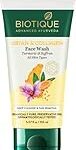 Biotique Ubtan & Collagen Face Wash,150ml