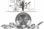 Vinod Luxury Edition Triply Stainless Steel Cookware Set 5 Pc