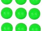 SPANCO Soft Cricket Balls Practice (Pack of Nine)