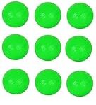 SPANCO Soft Cricket Balls Practice (Pack of Nine)
