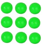 SPANCO Soft Cricket Balls Practice (Pack of Nine)