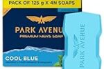 Park Avenue Premium Men’s Soaps for Bath | 125g (Pack of 4)