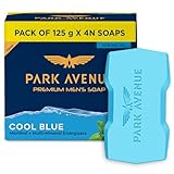 Park Avenue Premium Men’s Soaps for Bath | 125g (Pack of 4)