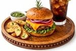 ZERQOUVE Wooden Serving Tray