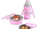 CELLO Tiffy Unicorn Gift Set Insulated Lunch Box & Water Bottle for Kids