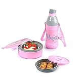 CELLO Tiffy Unicorn Gift Set Insulated Lunch Box & Water Bottle for Kids