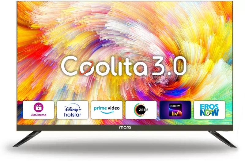 MarQ (43 inch) Full HD LED Smart Coolita TV (43FHDCDQEE1B)