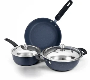 Rk Ultimate Durable Iron Non-Stick Cookware Set 5-Pc