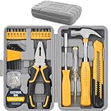 Hi-Spec 25-Piece Small Tool Kit with Knife and Hex Key