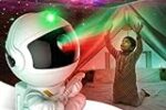 Desidiya Astronaut Night Light Galaxy LED Projector Lamp with Remote Control