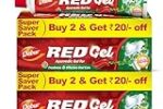 Dabur Red Gel Ayurvedic Toothpaste – 600g (150g x 4)