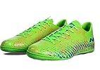 Nivia Encounter 9.0 Futsal Shoes, Neon Green-Blue UK-5