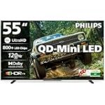 Philips (55 inches) 4K Ultra HD QLED Smart Google TV 55MLED610/94