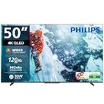 Philips (50 inches) 8100 Series Google TV 4K Ultra HD Smart QLED 50PQT8100/94