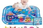 UCRAVO Tummy Time Water Play Mat for Babies
