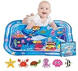 UCRAVO Tummy Time Water Play Mat for Babies