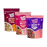 Yogabar Wholegrain Breakfast Muesli |Fruits Nuts and Seeds |400gm Each