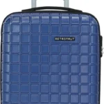 METRONAUT Suitcase Grid Cabin 4 Wheels – 20 Inch