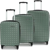 METRONAUT Grid Set-3 Luggage Suitcase (20Inch+24Inch+28Inch)