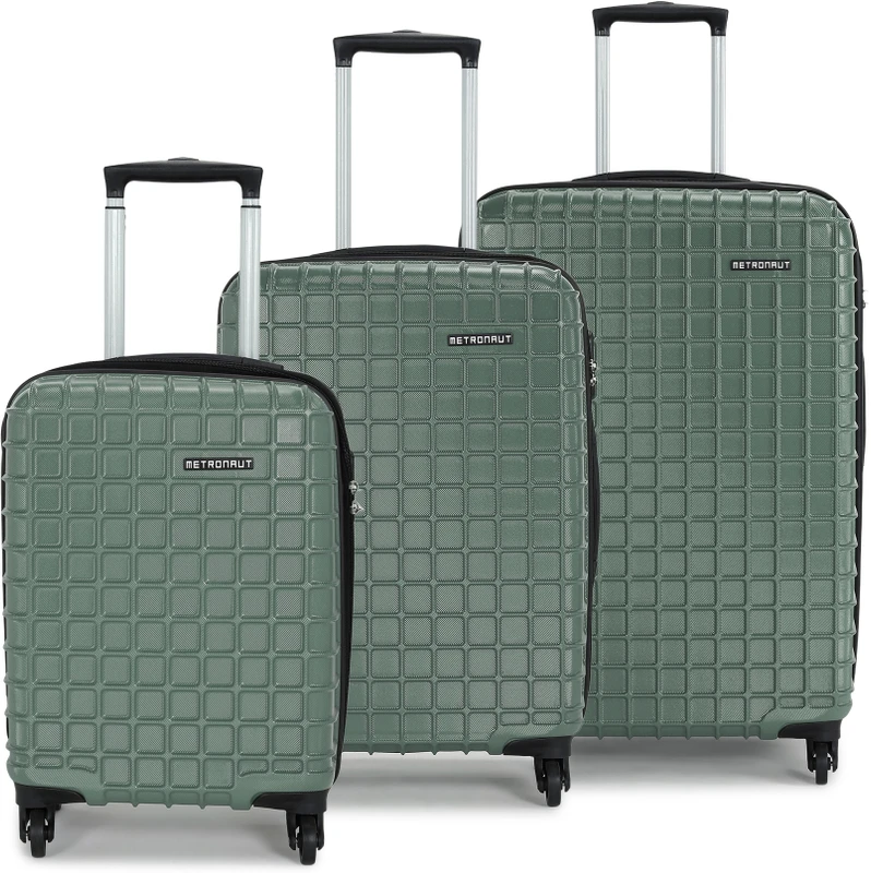 METRONAUT Grid Set-3 Luggage Suitcase (20Inch+24Inch+28Inch)