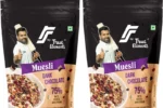 True Elements RS Muesli Dark Chocolate and whole grain Pouch(2 x 400 g)