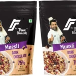 True Elements RS Muesli Dark Chocolate and whole grain Pouch(2 x 400 g)