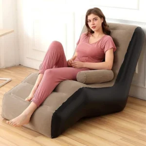 Abgrow Leatherette 2 Seater Inflatable Sofa