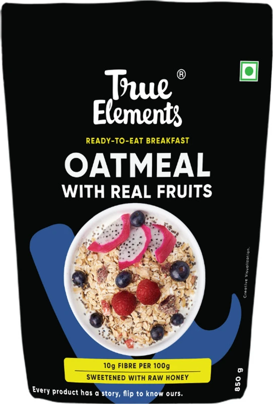 True Elements No Added Sugar Oatmeal (850 g)