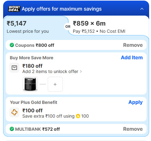 BOSCH Cripsmaxx-Touch Panel Air Fryer