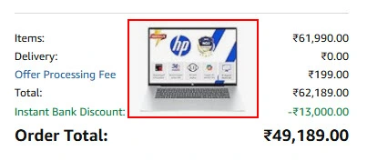 HP Omnibook 5 OLED Laptop offer on Amazon