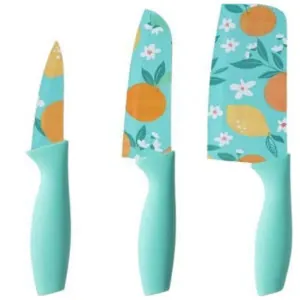 Jiqop Stainless Steel Knife Set (Pack of 3)