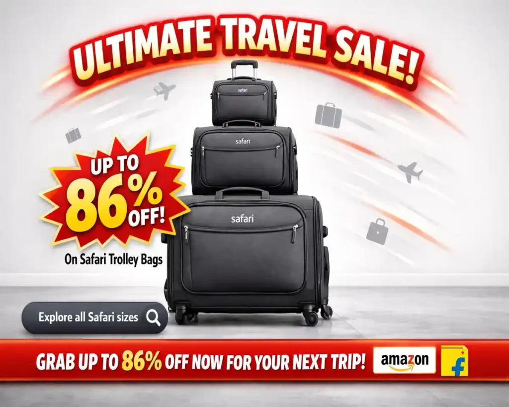 Grab the Best Deals on Safari Trolley Bags for Your Next Trip.