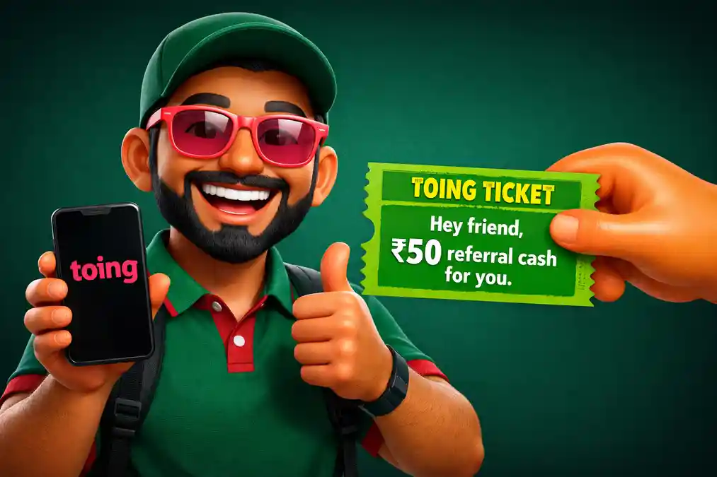 Toing by Swiggy : Earn ₹100 free cash on every referral