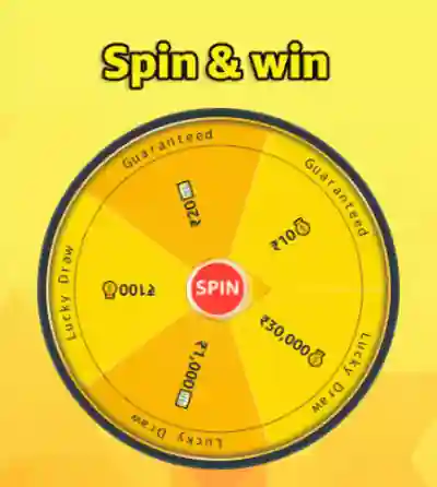 Amazon Spin & Win: Get ₹10–₹20 Cashback (Lucky Draw)