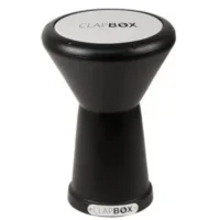 Clapbox Darbuka- Aluminium (9 Inches, Black) Full Size