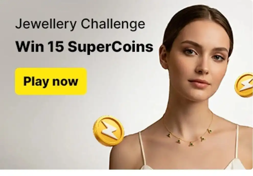 jewlerry-challange for earning supercoin on flipkart