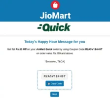 JioMart Coupon Code Today – Working Codes for ₹50–₹100 Off