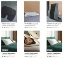 Myntra: Price drop on Maxnap Pillows get up to 79% off + 10% Coupon