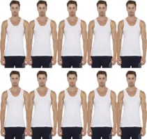 Rupa TOPMAN Men Vest Pack of 10
