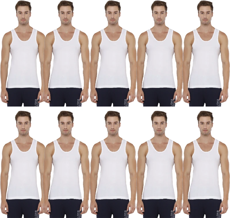 Rupa TOPMAN Men Vest Pack of 10