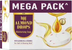BAJAJ Almond Drops Moisturising Soap (8 x 125 g)