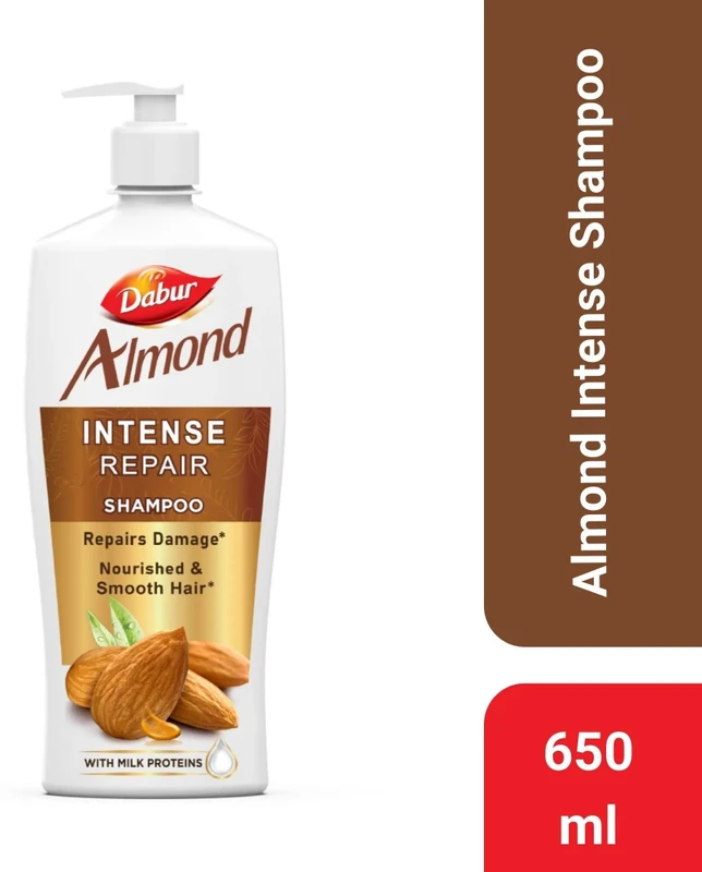 Dabur Almond Shampoo Intense Repair (650 ml)| Flipkart Minutes