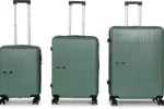 Hard Body Set of 3 Luggage 8 Wheels