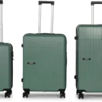 Hard Body Set of 3 Luggage 8 Wheels
