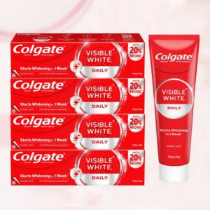 Colgate Visible White Tooth paste Pack of 4x120g