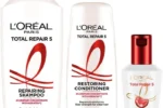L’Oréal Paris Total Repair 5 Shampoo 650ml + Conditioner 175ml + Serum 40ml